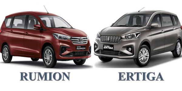 Toyota Rumion VS Maruti Suzuki Ertiga Differentiation.