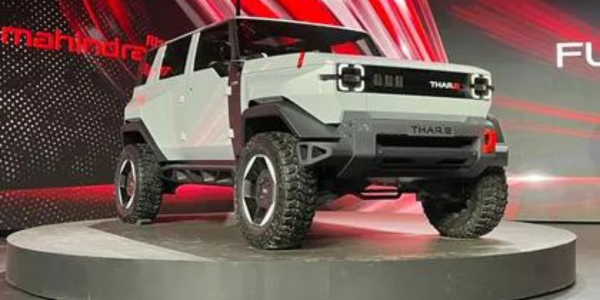 Mahindra Thar Electric 5-Door Concept Takes to the Next Level.