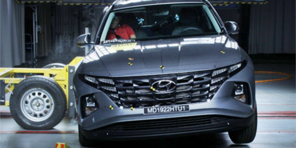 Hyundai Tucson to Pioneer Bharat NCAP Crash Tests