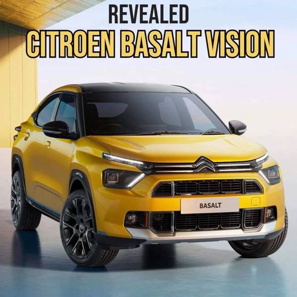 Citroen has started building the Basalt SUV in India