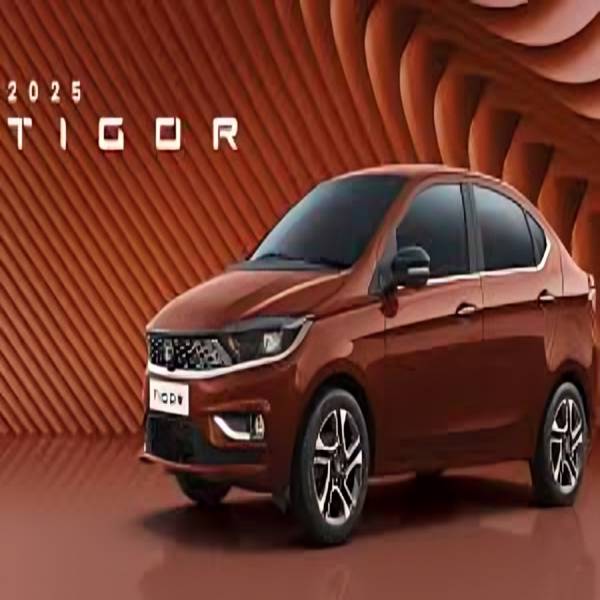 The 2025 Tigor has a 360° camera and a bigger screen.